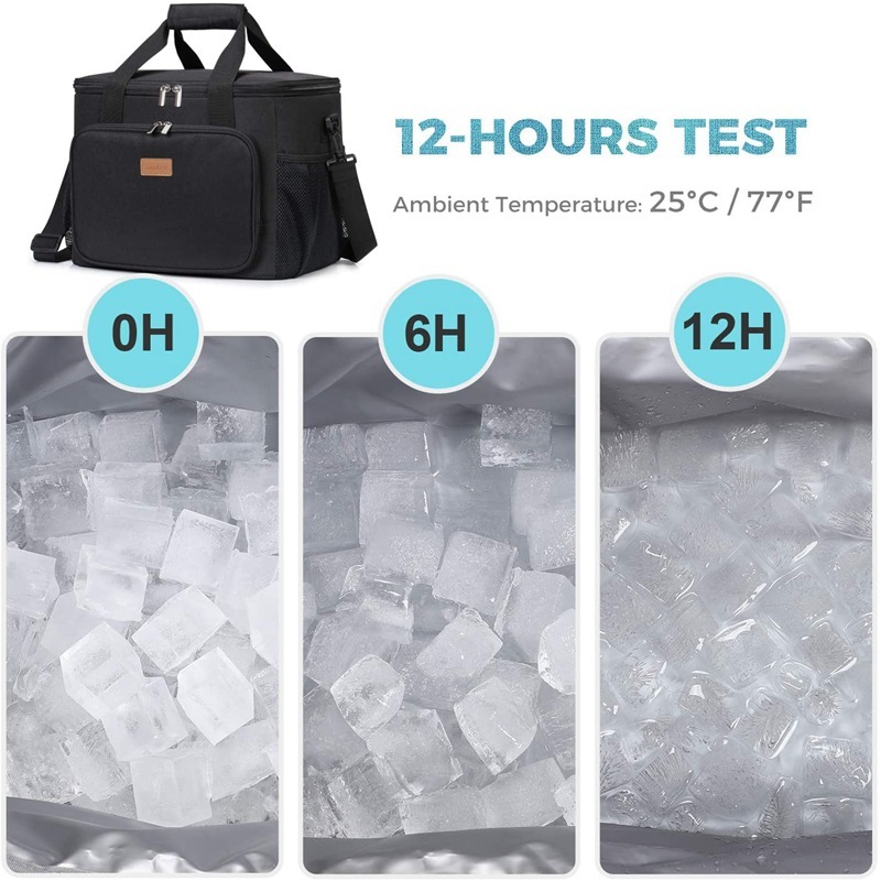 20 Can Custom logo eco frienldly thermal insulated tote lunch box cooler bags for adult men women