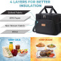 20 Can Custom logo eco frienldly thermal insulated tote lunch box cooler bags for adult men women