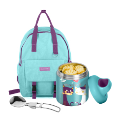 ODM/OEM 350ml insulated vacuum container kids style food jar