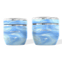 Best Airtight Stainless Steel Food Container With Glass Nesting Bowls For Office Leaking-proof 2 in 1 lunch Container