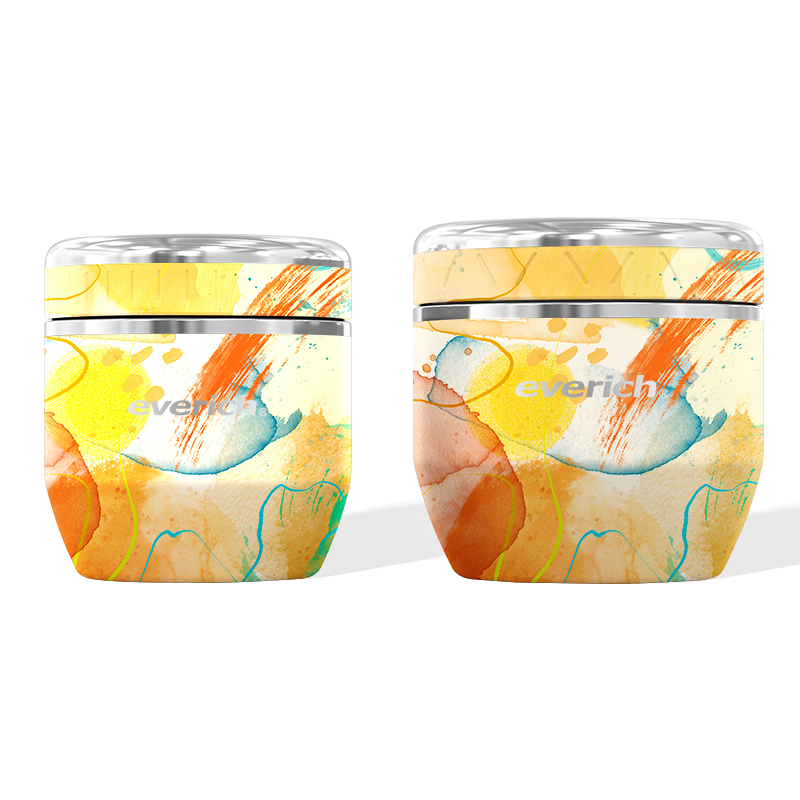 Best Airtight Stainless Steel Food Container With Glass Nesting Bowls For Office Leaking-proof 2 in 1 lunch Container