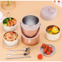 Manufacture 316 Stainless Steel Leak Proof Tiffin Box Lunch Food Jar with Compartments