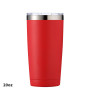 30oz Double Wall Vacuum Insulated Beer Tumbler Drinking Bottle Coffee Thermal Mug Stainless Steel Mugs with Lid Eco-friendly