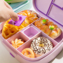OEM Printing Square Tiffin BPA Free 900 ml Plastic Bento Lunch Box Set and 12 oz Stainless Steel 304 Water Bottle Set