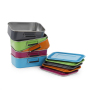 2 Layer Stainless Steel Lunch Box New Design Metal Food Container Leakproof Bento Box Adult Lunch Box Stainless Steel