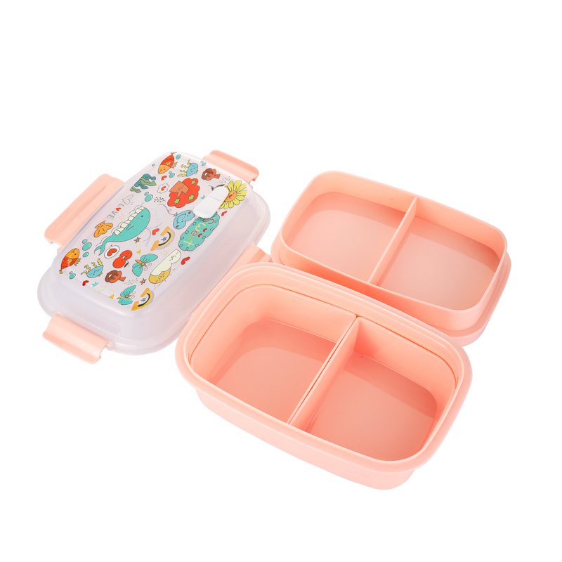 2023 New Children bento box water bottle set for kids school children food grade BPA free lunchbox