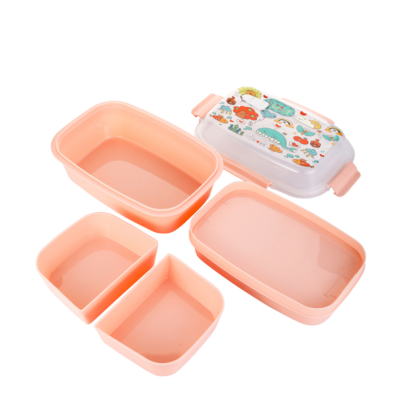 2023 New Children bento box water bottle set for kids school children food grade BPA free lunchbox
