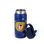 Back to School 12oz 350ml Custom Logo Cartoon Print Kids Insulated Stainless Steel Water Bottles With Straw Lid and Storage Box