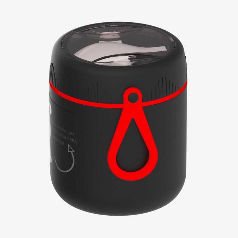 New Creative Designed Outdoor Portable Warm Best 500ml Stainless Steel Insulated Vacuum Thermal Food Storage Jar for Breakfast