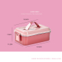 Adult Children Food Container Grade Material Compartments Container Bento Lunch Box