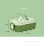 Adult Children Food Container Grade Material Compartments Container Bento Lunch Box