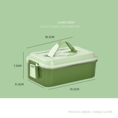 Adult Children Food Container Grade Material Compartments Container Bento Lunch Box