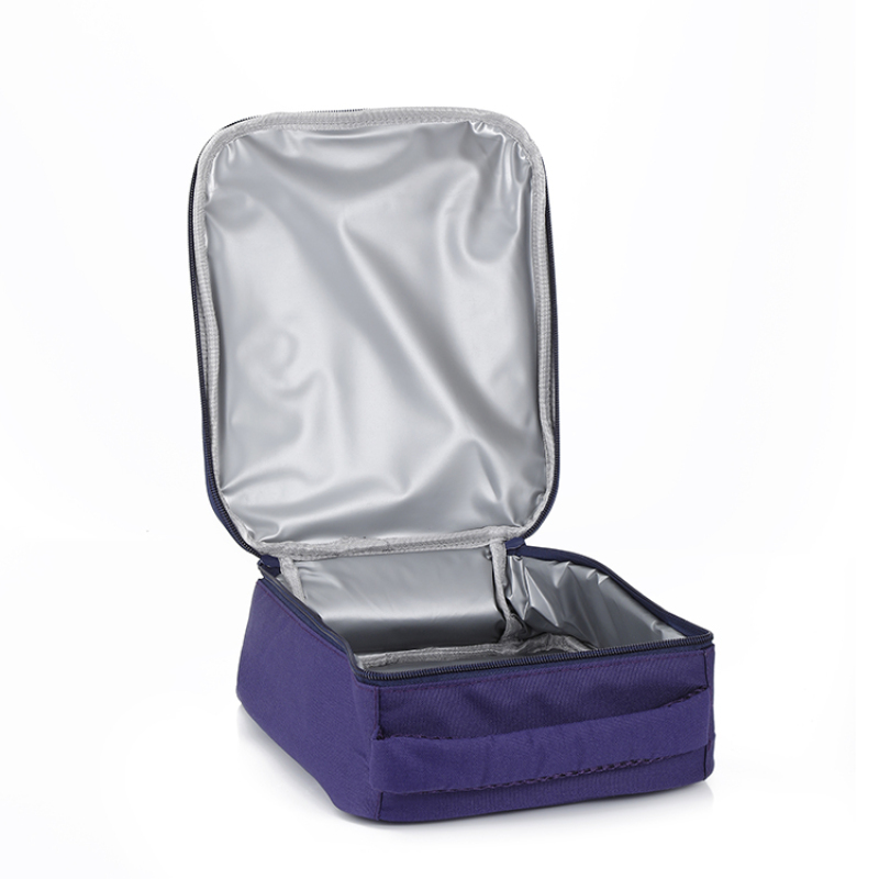 Home Car Use Hot, Electric Heating Food Container School Kids Stainless Steel Office Electrical Tiffin Lunch Box with Cooler Bag