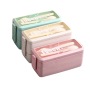 3-In-1 Wheat Straw Bento Lunch Box 2/3 layers foods Containers with Detachable Buckle