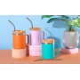 2021 Top Seller Stainless Steel Travel Tumbler 12oz Coffee Mug Wine Cup Coffee Mug With Handle and bamboo lid