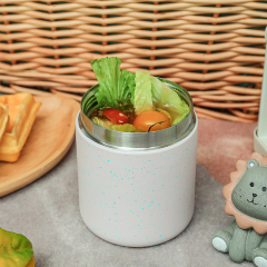 ODM/OEM 350ml insulated vacuum custom pattern food jar ODM/OEM 350ml insulated vacuum custom pattern food jar