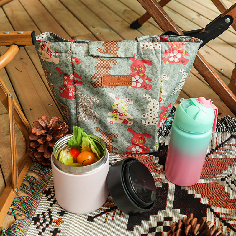 ODM/OEM 350ml insulated vacuum custom pattern food jar