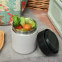 ODM/OEM 350ml insulated vacuum custom pattern food jar