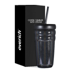 20oz Stainless steel Tumbler with Lid Straw, Customized Double Wall Vacuum Coffee Mug Cup with Logo 20oz Stainless steel Tumbler with Lid Straw, Customized Double Wall Vacuum Coffee Mug Cup with Logo