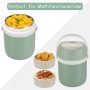 Manufacturer Factory Leakproof Meal Ware 3-Tier Stackable Thermal Two Layer Cute Lunch Box for Adults