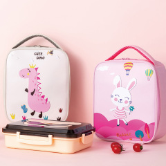 4 Compartments Leakproof Bento Lunch Box Kids School for Packing Hot Cold Snacks 4 Compartments Leakproof Bento Lunch Box Kids School for Packing Hot Cold Snacks