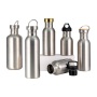 25oz good quality flask small mouth keep cool /warm stainless steel  water bottle for gym and yoga with bag