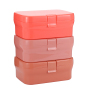 BPA Free Eco-Friendly Food Containers Cute Kids Plastic Bento Lunch Box for Children