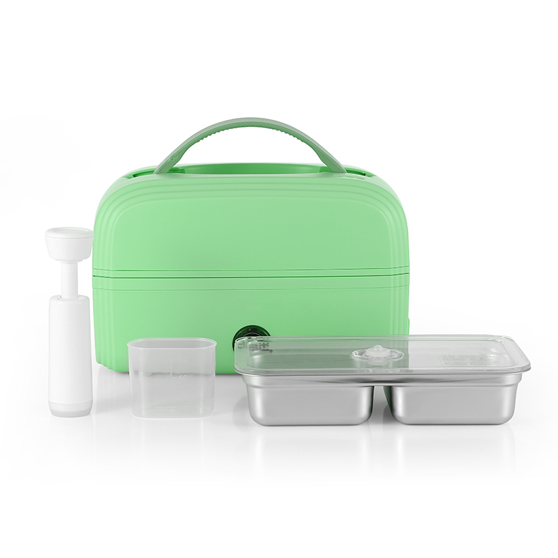 Eco-friendly  Lunch Box Electrical Stainless Steel Food Storage Contain electric lunch box