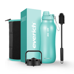 Sports Water Bottle 40 oz Leak Proof Vacuum Insulated Stainless Steel Double Walled Thermo Mug Metal Canteen Sports Water Bottle 40 oz Leak Proof Vacuum Insulated Stainless Steel Double Walled Thermo Mug Metal Canteen