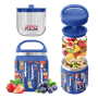 New BPA Free Stainless Steel Round Food Container With Lid,Lunch To Go Salad Lunch Container Bento Lunch Box