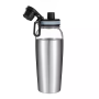 2022 new design 20oz double wall stainless steel food grade BPA free sports water bottle with Spout Lid