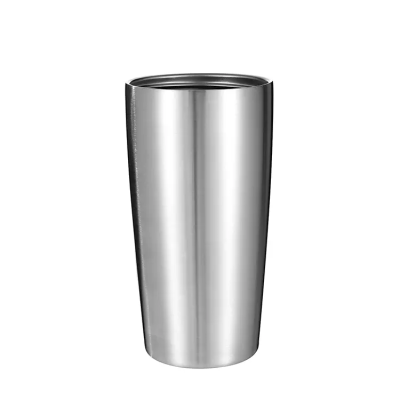 2022 new design 20oz double wall stainless steel food grade BPA free sports water bottle with Spout Lid