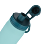 18oz Stainless Steel Flask Tea Thermos Travel Filtered Fruit Infuser Water Bottle with Sport Lid