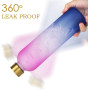 Everich 1000ML BPA Free Frosted Sports Plastic Drinking Water Bottle Eco Friendly Non-Toxic Tritan Water Bottle With Time Maker