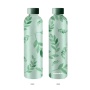 Everich 1000ML BPA Free Frosted Sports Plastic Drinking Water Bottle Eco Friendly Non-Toxic Tritan Water Bottle With Time Maker