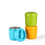 500ml Lunch Box Portable Stainless Steel inner with PP outer Bento Box  Food Container Food Jar