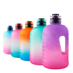 plastic bpa free sports water bottles motivational water bottle gallon water bottle with handle
