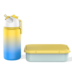 2022 ODM design 304 Stainless Steel Food Containers Bento Lunch Boxes for School Office with kdis water bottle 2022 ODM design 304 Stainless Steel Food Containers Bento Lunch Boxes for School Office with kdis water bottle