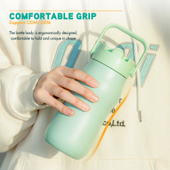 Ocean Originals Vacuum Insulated Stainless-Steel Water Bottle 40oz Metal Canteen