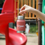 OEM 12 oz Stainless Steel Thermos Vacuum Flask Hydro Water Bottle Flasks with Handle Lid Keep Hot and Cold