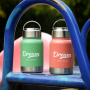 OEM 12 oz Stainless Steel Thermos Vacuum Flask Hydro Water Bottle Flasks with Handle Lid Keep Hot and Cold