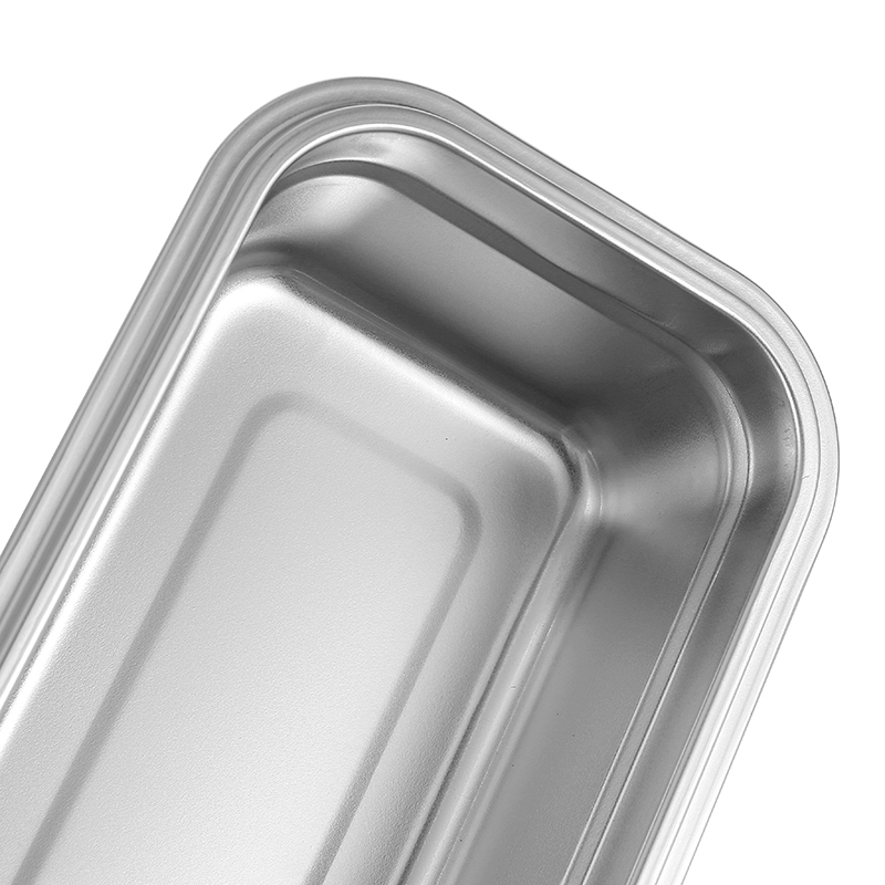Eco-friendly airtight reusable snack container leakproof nested lunch box stainless steel food container