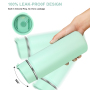 2023 BPA Free Wide Mouth Double walled 18/8 Stainless Steel Vacuum Flask Sport Insulated Water Bottle with 2 in 1 Straw Lid