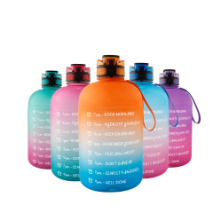 2021 different color sports gym gallon water bottle motivational water bottle with time marker straw 2021 different color sports gym gallon water bottle motivational water bottle with time marker straw