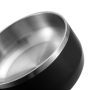 Custom laser logo stainless steel serving dog bowl Food and Water Non Slip Anti Skid Stackable Pet Puppy Dishes