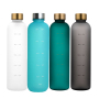 Free Shipping Ready to ship water Bottle With Time Marker - 32 OZ, 1 Liter, Water Bottles With Times To Drink Frosted Tritan