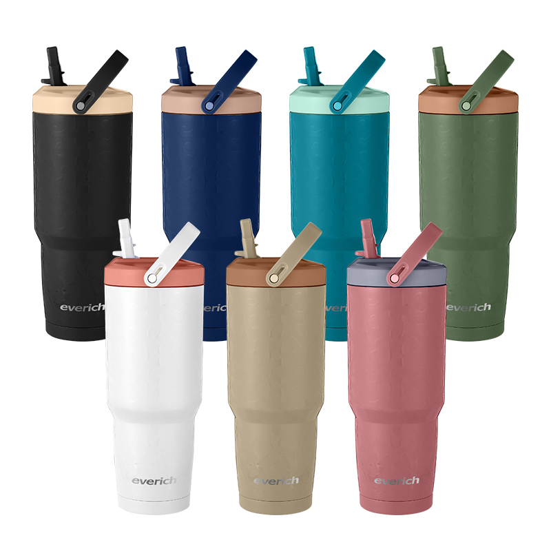30oz Tumbler Insulated Tumblers Wine Cups with Straws and Lid for Cold Hot Drinks