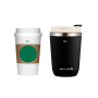 350ml 12ozTumbler Double Wall Vacuum Insulated Cup With Silicone Valve 12oz Stainless Steel Tumbler Mug Coffee Cups with Lid