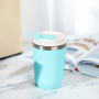 350ml 12ozTumbler Double Wall Vacuum Insulated Cup With Silicone Valve 12oz Stainless Steel Tumbler Mug Coffee Cups with Lid