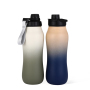 OEM ODM Custom Color Stainless Steel Insulated Vaccum Flasks Water Bottles 450ml Plastic Food Jar Box with Fork and Spoon Set